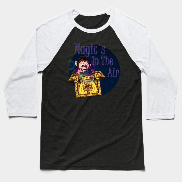 Magic's In the Air Baseball T-Shirt by ToyboyFan